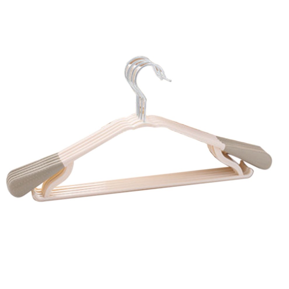 Durable Plastic Clothes Hanger Antislip Hook Design Drying Clothes