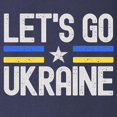 thumbnail image 3 of CafePress - Let's Go Ukraine Long Sleeve T Shirt - Long Sleeve Dark T-Shirt, 3 of 4