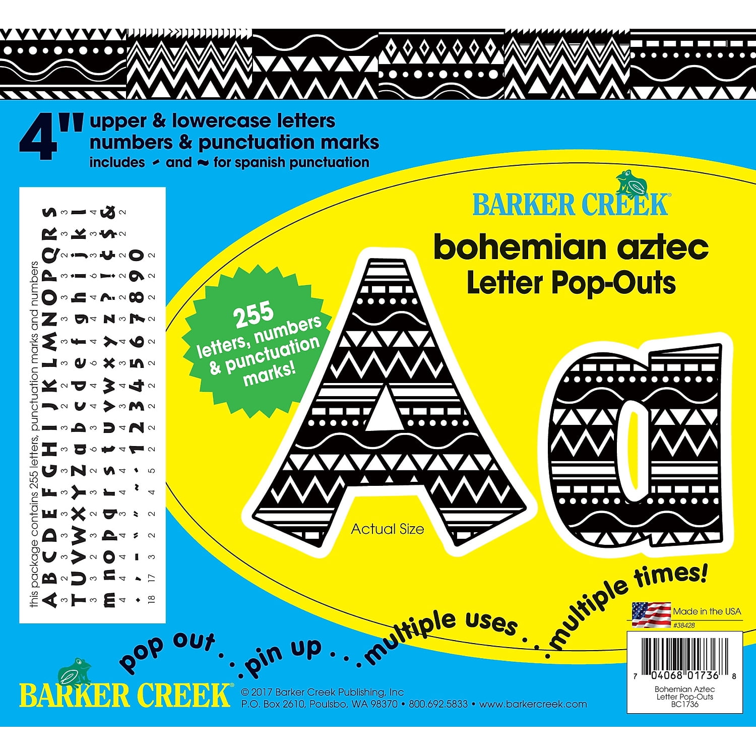 Barker Creek Designer Décor & Journal Set - Bohemian Animals (BC3729)