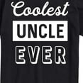 thumbnail image 3 of Instant Message - Coolest Uncle Ever - Men's Short Sleeve Graphic T-Shirt, 3 of 6