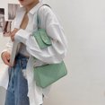 thumbnail image 3 of Sywqhk Moda Mujer Patrón De Piedra Bolso De Hombro Monedero 2 Piezas Bolsas Compuestas (Verde) Sywqhk Para estrenar, 3 of 9
