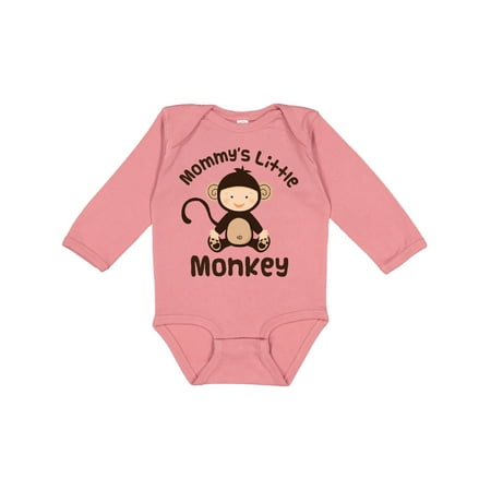 

Inktastic Mommys Little Monkey Baby Boy Outfit Gift Baby Boy Long Sleeve Bodysuit