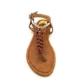 thumbnail image 4 of Victoria K. Women's Braided T-Strap Thong Sandal, 4 of 4