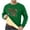 Army Green, variant on Men's Sweatshirt Christmas Shirt Long Sleeve Funny Holiday Crewneck T-Shirt, Letter Print Loose Fit Top, Trendy and Comfortable for Men's Casual Fashion,Army Green,L