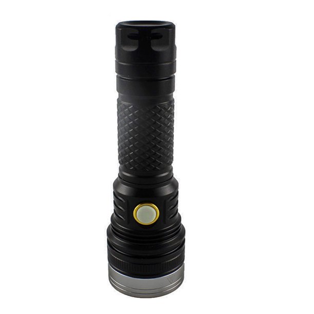 Sonducket Linterna potente recargable Camping montañismo al aire libre 21700 antorcha brillo linterna suministro conveniente Estufas de camping Negro, conjunto de caja de regalo Con batería de litio