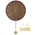thumbnail image 2 of Reloj de pared para el hogar, reloj silencioso de estilo simple y elegante, reloj de pared elegante, el mejor de su clase Jadeshay A, 2 of 8