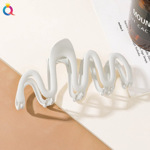 XWSHYW Herramientas de Peinado Clip de Captura Grande de Metal, Horquilla con Forma de Serpiente, Diseño Femenino, Clip de Tiburones, Pinza para El Cabello con Sensación de Grado