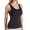 Black, variant on SlimMe Women's Seamless Double Layer Shaping Cami - Womens - Female