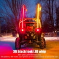 thumbnail image 4 of RGB LED Whip Light With Flag APP Control 300 Patterns 366 Modes 12 To 24V For UTV ATV Off Road Vehicle Boat, 4 of 8