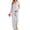 A-Gray, variant on UVN Womens Cotton 2 Piece Pajama Set Fall Gingham Button up Top and Long Pant Casual Ladies Plaid Loungewear