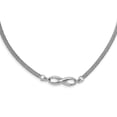 thumbnail image 1 of Beautiful Leslie's Sterling Silver Textured & Polished Infinity w/.75 in ext. Necklac, 1 of 2