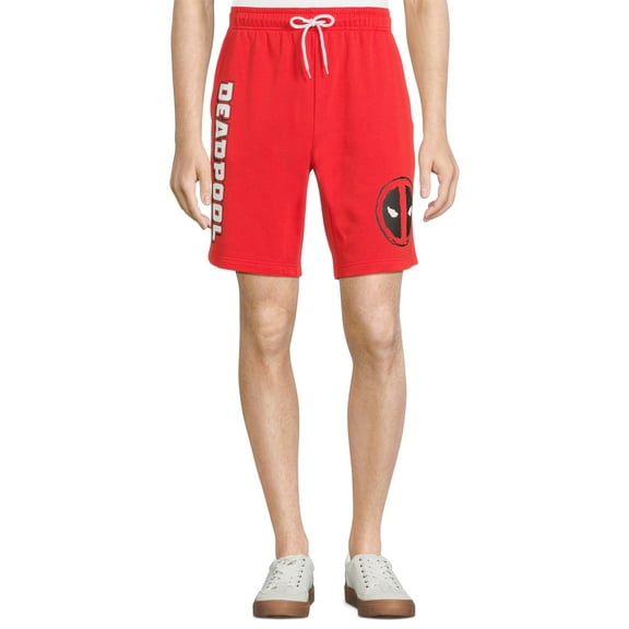 Marvel Men's Deadpool Logo Shorts, Size XS-3XL