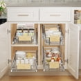 2 Tier Pull Out Cabinet Organizer 7½