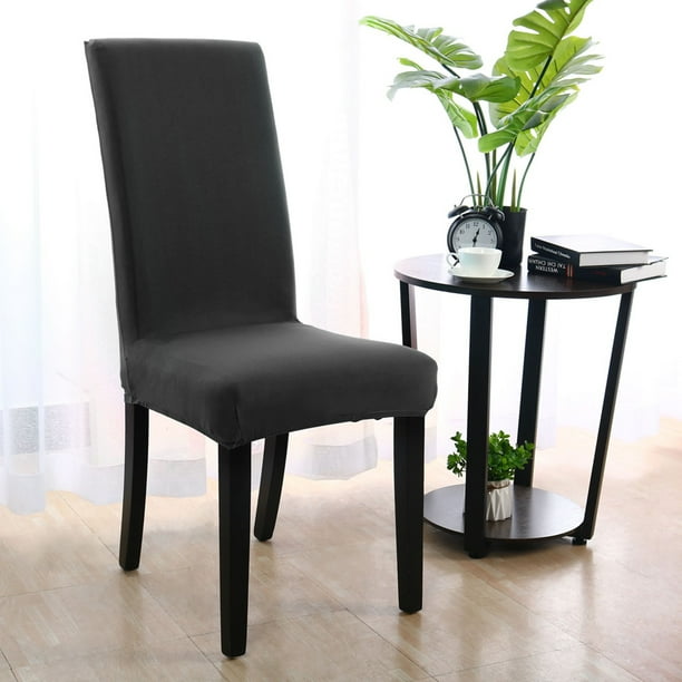 4pcs Dining Chair Cover Pattern Stretch Bar Stool Slipcover Kitchen