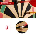 thumbnail image 2 of Graflsoa Magnetic Dartboard Set with 4 Darts, 12-Inch Dual-Sided Magnetic Dart Board in Colorful Packaging, 2 of 7