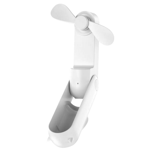 Mistaha Mini Fan USB Fan Handheld Fan Portable Small Pocket Fan 2 Speeds 2 in 1 with Power Bank Function