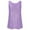 Light Purple, variant on Wang6 Women Sequin Loose Fit Camisole Trendy Sleeveless Sparkle Cami Tank Tops Plus Size Crew Neck Summer Tunic Shirts Tees Red XL