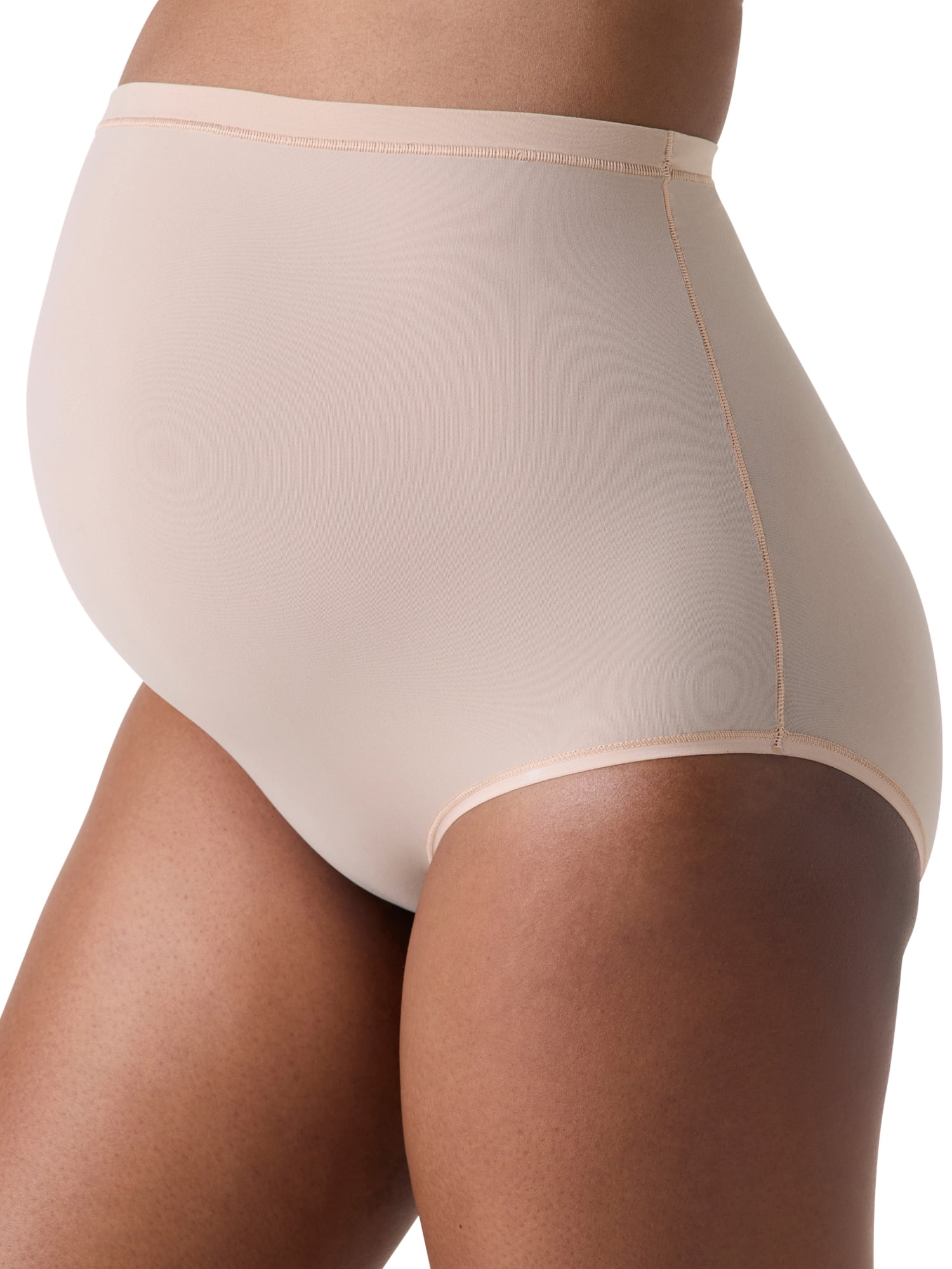 Ingrid & Isabel For Every Belly Women's Flexible Comfort Maternity High Waist Brief Panties, 3-Pack, Sizes S-4XL
