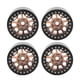 thumbnail image 1 of Buje de rueda RC NikouMX 4 piezas de aluminio 2,2 pulgadas Beadlock universal sobre orugas, 1 of 8