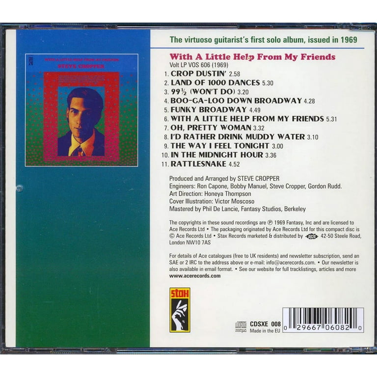 Steve Cropper - With a Little Help from My Friends - Music