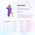 thumbnail image 5 of Aislor Robe Grande Taille pour Femmes Robe de Plage Bikini Robe de Couverture Maillot de Bain Transparent Bleu Lac 3TG, 5 of 5