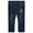 DeepBlue-2562, variant on KIDSCOOL SPACE Little Girls Jeans,Elastic Band Inside Embroidered Heart Both Sides Stretchy Soft Denim Slim Pants,3-4 Years