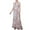 Ivory Floral, variant on NY Collection Womens Petites Chiffon Floral Maxi Dress