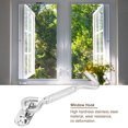 thumbnail image 3 of Gancho de Pestillo de Acero inoxidable, Pestillo de Ventana de Ventana de Estilo Europa, Accesorios de Hardware Suaves y Hermosos para Casas para Casas para Supermercados, 3 of 7