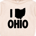 thumbnail image 3 of Inktastic I Love Ohio with State Silhouette Toddler Hoodie, 3 of 4