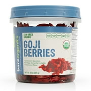 BAREORGANICS Goji Berries (Organic - Sun Dried) (8Oz) 227G
