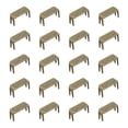 thumbnail image 1 of Unique Bargains 20Pack Zipper Stoppers, #8 Top & Bottom Stops for Rescue Repair, Bronze Tone, 1 of 6