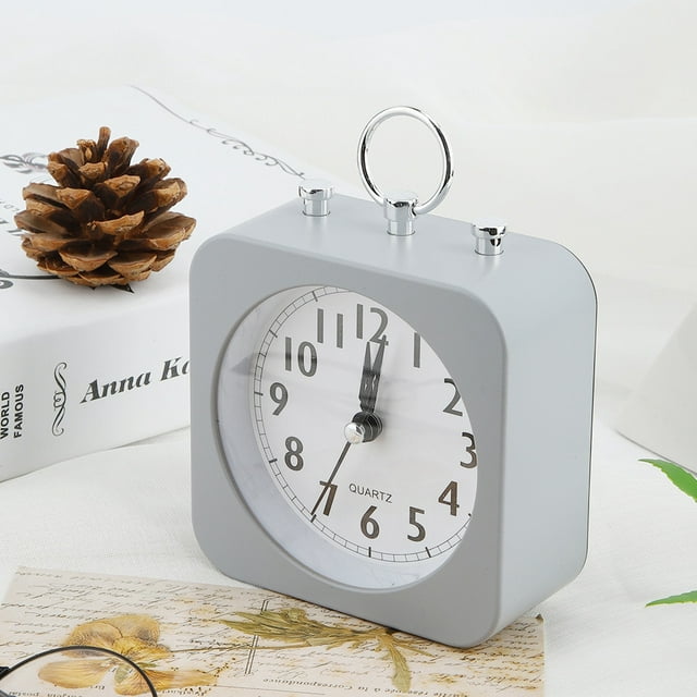 Alarm Clock, Small Alarm Clock Durable Bedside Alarm Clock Travel Alarm Clock, For Desktop Bedroom