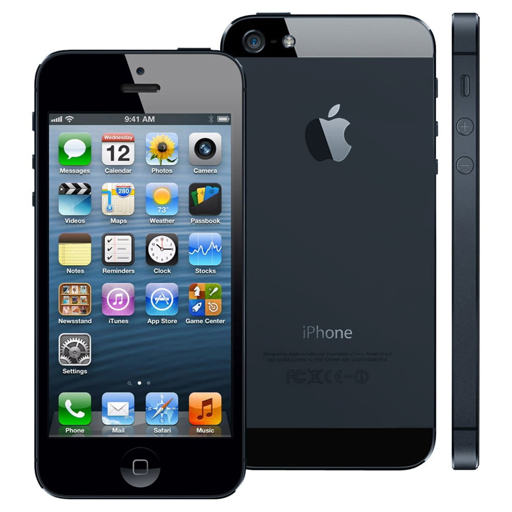Refurbished Apple iPhone 5 16GB, Black - Unlocked GSM