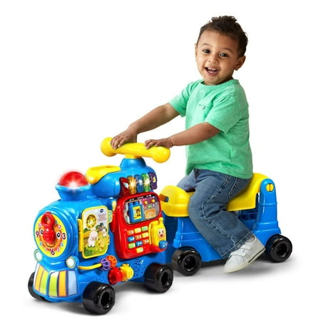 VTech Sit-to-Stand Ultimate Alphabet Train, Blue (B01LXD64G0)