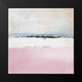 thumbnail image 2 of Loreth, Lanie 12x12 Black Modern Framed Museum Art Print Titled - Pink Sea Abstract, 2 of 5