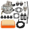 thumbnail image 1 of Cauretor Air Filter Kit for Stihl FS120 FS200 FS250 FS300 FS350, 1 of 5
