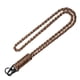 thumbnail image 5 of Seitruly 2x llavero de cordón artesanal exquisito para en el cuello y llavero de cordón de Paracord para actividades al aire libre Teléfono y Comunicación Café, 5 of 6