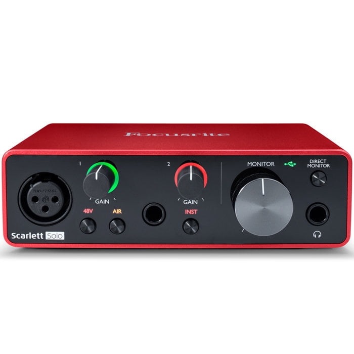 Focusrite Scarlett Solo Studio 3rd Gen Recording Package - Walmart.ca