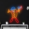 thumbnail image 4 of Handmadetneonsign Hotdog 4th Of July Neon Sign, Independence Day Art Decor, USA Celebration Wall Decor, 4 of 5