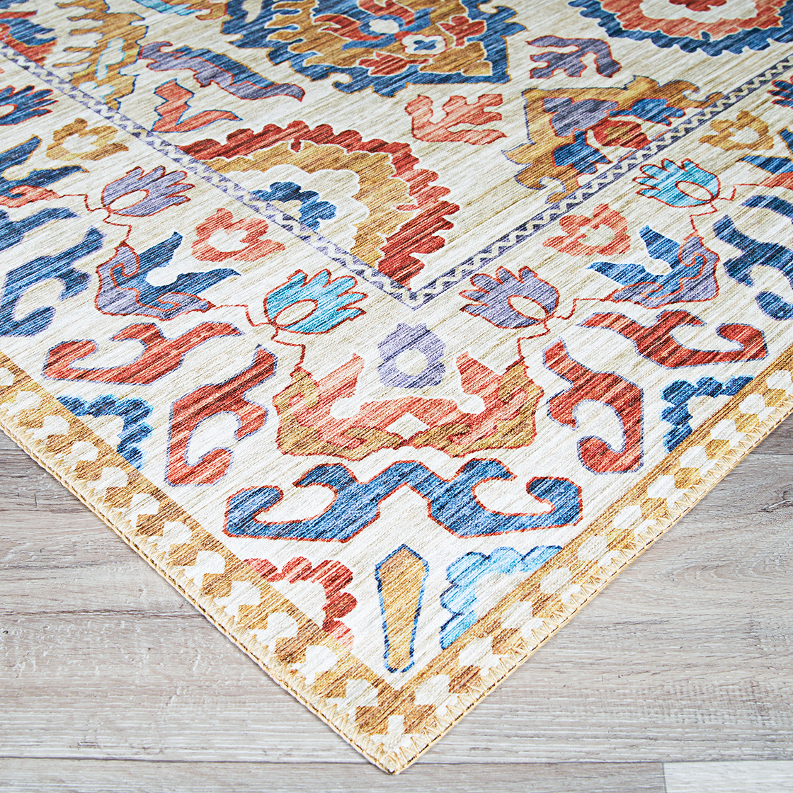 Couristan Pasha Tribal Ivory Area Rug