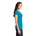 thumbnail image 3 of District Juniors Very Important Tee V Neck-4XL (Light Turquoise), 3 of 6