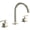 Polished Nickel, variant on Rohl AP08D3LMAG Apothecary 1.2 GPM Widespread Bathroom Faucet - Gold