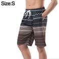 thumbnail image 2 of Pantalones de playa para hombre, pantalones cortos sueltos de verano de secado rápido, pantalones de surf, pantalones cortos a rayas para hombre, 2 of 5