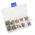 thumbnail image 2 of ammoon 102Pcs Voiture R134a/R12 Noyau de Soupape de Climatisation et Kit Outil de Démontage 1/4'' 5/16'', 2 of 7