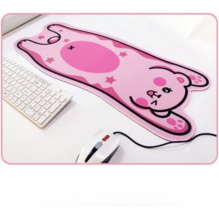 Cute Cartoon Cat Mouse Pad And Keyboard Wrist Rest - Kawaii Fashion Shop