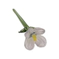 thumbnail image 1 of Decoración floral de vidrio hecha a mano con tallo, miniplantas florales sopladas a mano, figura decorativa para el hogar, sala de estar, oficina, mesa, florero., 1 of 8