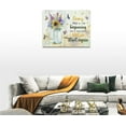 thumbnail image 3 of Sunflower Bathroom Decor Wall Art Rustic Country Sunflower Hummingbirds Canvas Prints Inspirational Quotes Pictures Wall Decor Modern Artwork Home Decor for Living Room Bedroom Bathroom 16"x12", 3 of 6