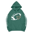 thumbnail image 6 of LIZUOJUN Football Sweatshirt for Women Oversized Hooded Pullover with Pockets Soft Cotton Blend Casual Game Day Outfits for Women Fall Winter L, 6 of 9