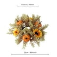 thumbnail image 3 of Vikakiooze Pumpkin Sunflower Candle Candle Holders Aroma Wreath Circles Decorative Supplies Table Decorations, 3 of 6
