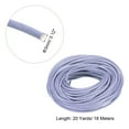 thumbnail image 2 of 20 Yards 3mm Round Leather Cord Lacing String for DIY Crafts, Light Purple, 2 of 6